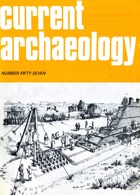 Current Archaeology Publisher Magazine Issue  