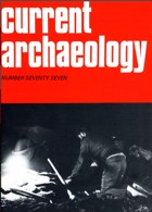 Current Archaeology Publisher Magazine Issue  