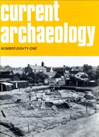 Current Archaeology Publisher Magazine Issue  