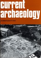 Current Archaeology Publisher Magazine Issue  