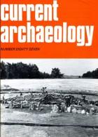 Current Archaeology Publisher Magazine Issue  