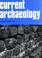 Current Archaeology Publisher Magazine Issue  