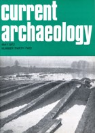 Current Archaeology Publisher Magazine Issue  