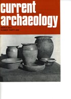 Current Archaeology Publisher Magazine Issue  