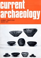 Current Archaeology Publisher Magazine Issue  