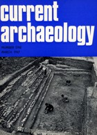 Current Archaeology Publisher Magazine Issue  