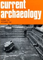 Current Archaeology Publisher Magazine Issue  