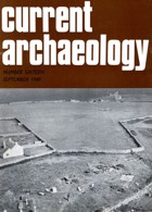 Current Archaeology Publisher Magazine Issue  