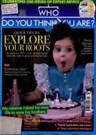 Buy back issues of Who Do You Think You Are? Magazine