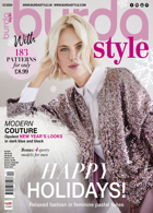 Burda Style Publisher Magazine Issue DEC 24