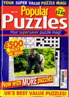 Popular Puzzles Magazine Issue NO 16