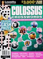 Lovatts Colossus Crossword Magazine Issue NO 391