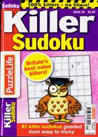 Puzzlelife Killer Sudoku Magazine Issue NO 40