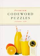 Premium Codeword Puzzles Magazine Issue NO 120