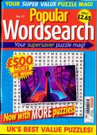 Popular Wordsearch Magazine Issue NO 17