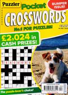 Puzzler Pocket Crosswords Magazine Issue NO 492