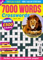 7000 Word Crosswords Magazine Issue NO 37