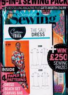 Simply Sewing Magazine Issue NO 124