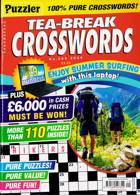 Puzzler Tea Break Crosswords Magazine Issue NO 349