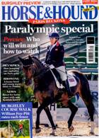 Horse And Hound Magazine Issue 29/08/2024