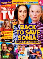 Whats On Tv England Magazine Issue 21/09/2024