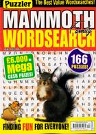 Puzz Mammoth Fam Wordsearch Magazine Issue NO 120