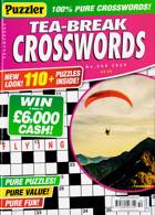 Puzzler Tea Break Crosswords Magazine Issue NO 350