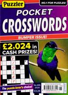 Puzzler Pocket Crosswords Magazine Issue NO 495