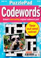 Puzzlelife Ppad Codewords Magazine Issue NO 104