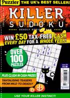 Puzzler Killer Sudoku Magazine Issue NO 228