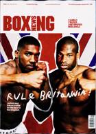 Boxing News Magazine Issue NO 38