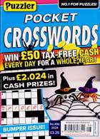 Puzzler Pocket Crosswords Magazine Issue NO 496