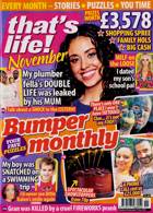 Thats Life Monthly Magazine Issue NOV 24