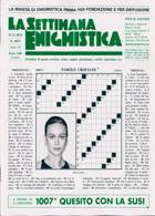 La Settimana Enigmistica Magazine Issue NO 4835