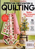 American Patchwork Quilting Magazine Issue DEC 24