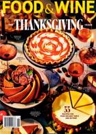 Food & Wine Usa Magazine Issue NOV 24