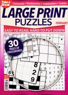 Tab Big Bett Large Print Puzz Magazine Issue NO 1