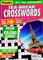 Puzzler Tea Break Crosswords Magazine Issue NO 355