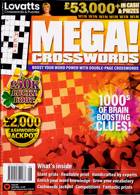 Lovatts Mega Crosswords Magazine Issue NO 96