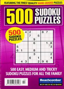 500 Sudoku Puzzles Magazine NO 90 Order Online