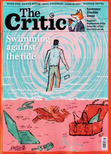 The Critic Magazine Issue AUG-SEP