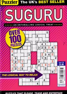 Puzzler Suguru Magazine Issue NO 130