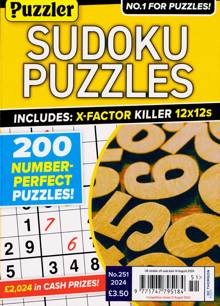 Puzzler Sudoku Puzzles Magazine Issue NO 251