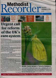 Methodist Recorder Magazine Issue 27/09/2024