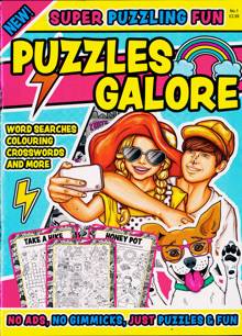 Puzzles Galore Magazine Issue ONE SHOT