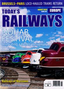Todays Railways Europe Magazine Issue AUG 24