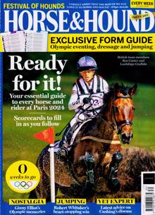 Horse And Hound Magazine 25/07/2024 Order Online