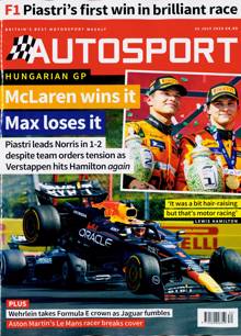 Autosport Magazine 25/07/2024 Order Online