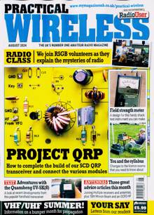 Practical Wireless Magazine AUG 24 Order Online