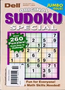 Original Sudoku Magazine AUG 24 Order Online